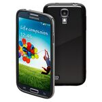 Case / Back-Cover für Samsung Galaxy S4, Hartsilikon, schwarz