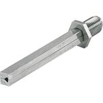 VK FDW-Profilstift 4-KT.8x80mm Fe verz.geteilt M12x1,25 HOPPE