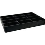Eins.LOGS 133 H48xB338xT238mm Ku.schwarz 12-fach LOGS - VPE: 6