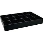 Eins.LOGS 136 H48xB338xT238mm Ku.schwarz 18-fach LOGS - VPE: 6