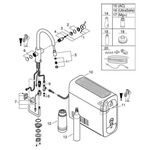 Grohe EH-Spültischbatterie BLUE HOME Starter-Kit C-Auslauf chr