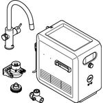 Grohe Einhand-Spültischbatterie-Set BLUE C-Auslauf su-st