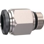 RIEGLER Steckverschraubung universal short AG 1/2 Zoll SW 21mm kon.10mm