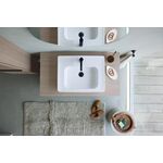 Duravit Aufsatzbecken Soleil by Starck m ÜL und Hahnlochbank 560x435mm weiß