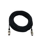 OMNITRONIC XLR Kabel 3pol 25m sw