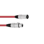 OMNITRONIC XLR Kabel 3pol 5m rt