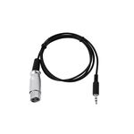 EUROLITE DMX-Adapter OUT Klinke 3,5/XLR 1m