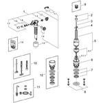 Grohe Austauschgarnitur mattchr/chr
