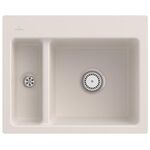 V&B Einbauspüle SUBWAY XM FLAT 585x475mm Handbet. crema