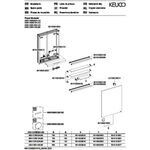 Keuco Spiegelschrank ROYAL MODULAR 2.0 Breite 500mm Höhe 700mm Tiefe 120mm