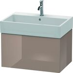 Duravit Waschtischunterbau L-CUBE 394x684x459mm cappuccino hochglanz