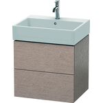 Duravit Waschtischunterbau L-CUBE 544x584x459mm eiche kaschmir