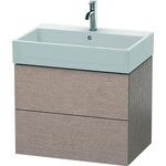 Duravit Waschtischunterbau L-CUBE 544x684x459mm eiche kaschmir