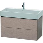 Duravit Waschtischunterbau L-CUBE 544x984x459mm eiche kaschmir