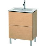 Duravit WT-Unterbau L-CUBE Compact 704x620x391mm eiche gebürstet