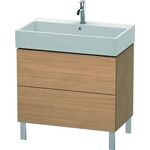 Duravit Waschtischunterbau L-CUBE 582x784x459mm europäische eiche