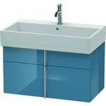 Duravit Waschtischunterbau VERO AIR 440x784x431mm stone blue hochglanz