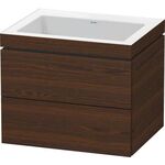 Duravit Waschtischunterbau L-CUBE m WT Vero Air 500x600x480mm o HL NB geb