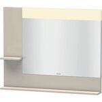 Duravit Spiegel VERO 142x1000x800mm, Beleuchtung taupe