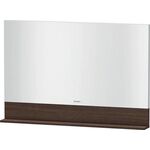 Duravit Spiegel VERO m Abl. 800xbis 400x142mm kastanie dunkel