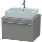 Duravit Konsolenunterschrank X-LARGE 440x700x548mm basalt matt