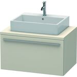Duravit Konsolenunterschrank X-LARGE 440x800x548mm taupe