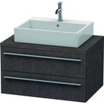 Duravit Konsolenunterschrank X-LARGE 440x800x548mm eiche dunkel gebürstet