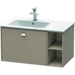 Duravit Waschtischunterbau BRIOSO 442x820x479mm Be li Griff chrom leinen