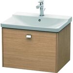 Duravit Waschtischunterbau BRIOSO Gri chr 450x620x479mm europäische eiche