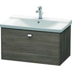 Duravit Waschtischunterbau BRIOSO Griff chrom 450x820x479mm pine terra