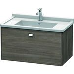 Duravit Waschtischunterbau BRIOSO Griff chrom 452x820x469mm pine terra
