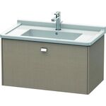 Duravit Waschtischunterbau BRIOSO Griff chrom 452x820x469mm leinen