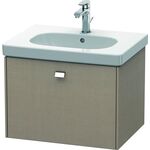 Duravit Waschtischunterbau BRIOSO Griff chrom 452x620x469mm leinen