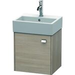 Duravit Waschtischunterbau BRIOSO 442x434x339mm Gri chr Ans li pine silver