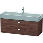 Duravit Waschtischunterbau BRIOSO Griffe chr 442x1184x459mm NB dunkel