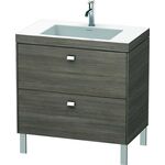 Duravit Waschtischunterbau BRIOSO 701x800x480mm m WT Vero Air Gri chr 1 HL