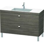 Duravit Waschtischunterbau BRIOSO 701x1200x480mm m WT Vero Air Gri chr 1 H