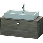 Duravit Konsolenunterschrank BRIOSO Griff chrom 442x1020x480mm pine terra