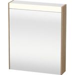 Duravit Spiegelschrank BRIOSO m Be 700x620x148mm Ans li europ. eiche