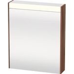 Duravit Spiegelschrank BRIOSO m Be 700x620x148mm Ans re nussbaum natur