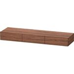 Duravit Schubkastenablage DURASTYLE 440x1500x150mm nussbaum dunkel