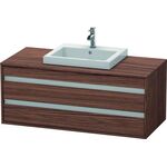 Duravit Waschtischunterbau KETHO 550x1200x496mm nussbaum dunkel