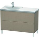 Duravit Waschtischunterbau L-CUBE 1220x481x709mm leinen