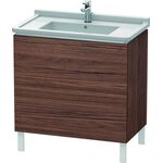 Duravit Waschtischunterbau L-CUBE 469x820x712mm nussbaum dunkel