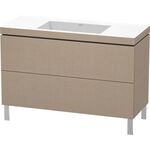 Duravit Waschtischunterbau L-CUBE m WT Vero Air 698x1200x480mm o HL leinen