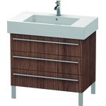 Duravit Waschtischunterbau X-LARGE 800x470x588mm nussbaum dunkel