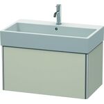 Duravit Waschtischunterbau XSQUARE 397x784x460mm taupe matt