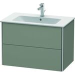 Duravit Waschtischunterbau XSQUARE 560x810x478mm steingrau seidenmatt