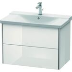 Duravit Waschtischunterbau XSQUARE 565x810x473mm weiß hochglanz