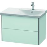Duravit Waschtischunterbau XSQUARE Be rechts 565x810x473mm lichtblau matt
